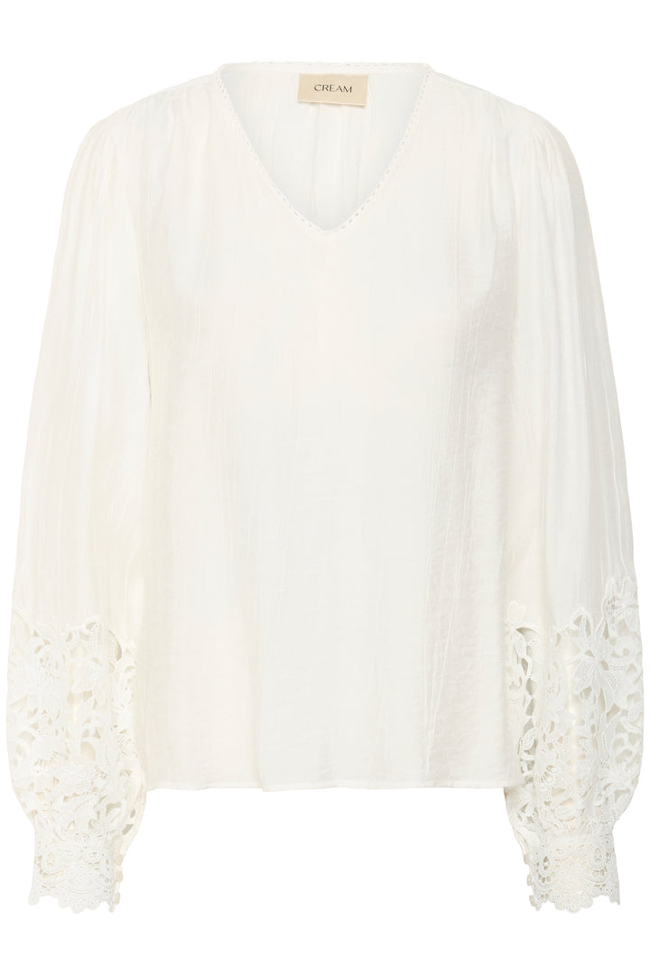 Blouse tissée à manches longues