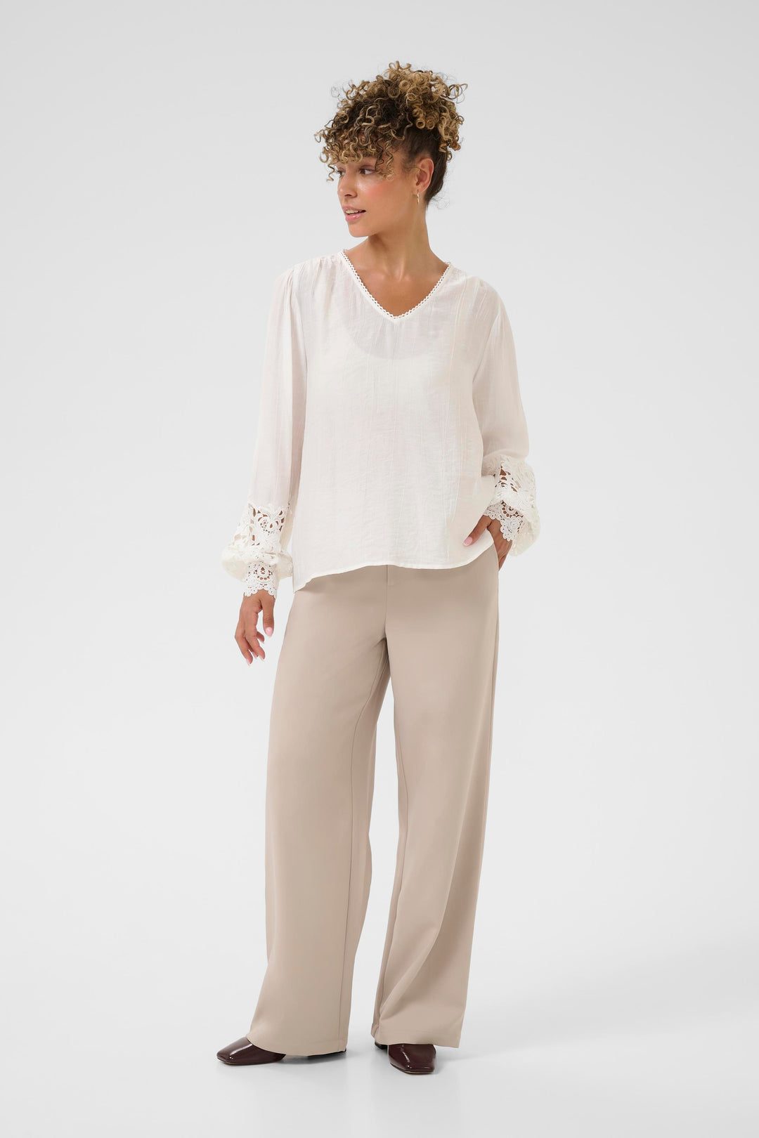 Blouse à manches longues Tina - Coupe ample