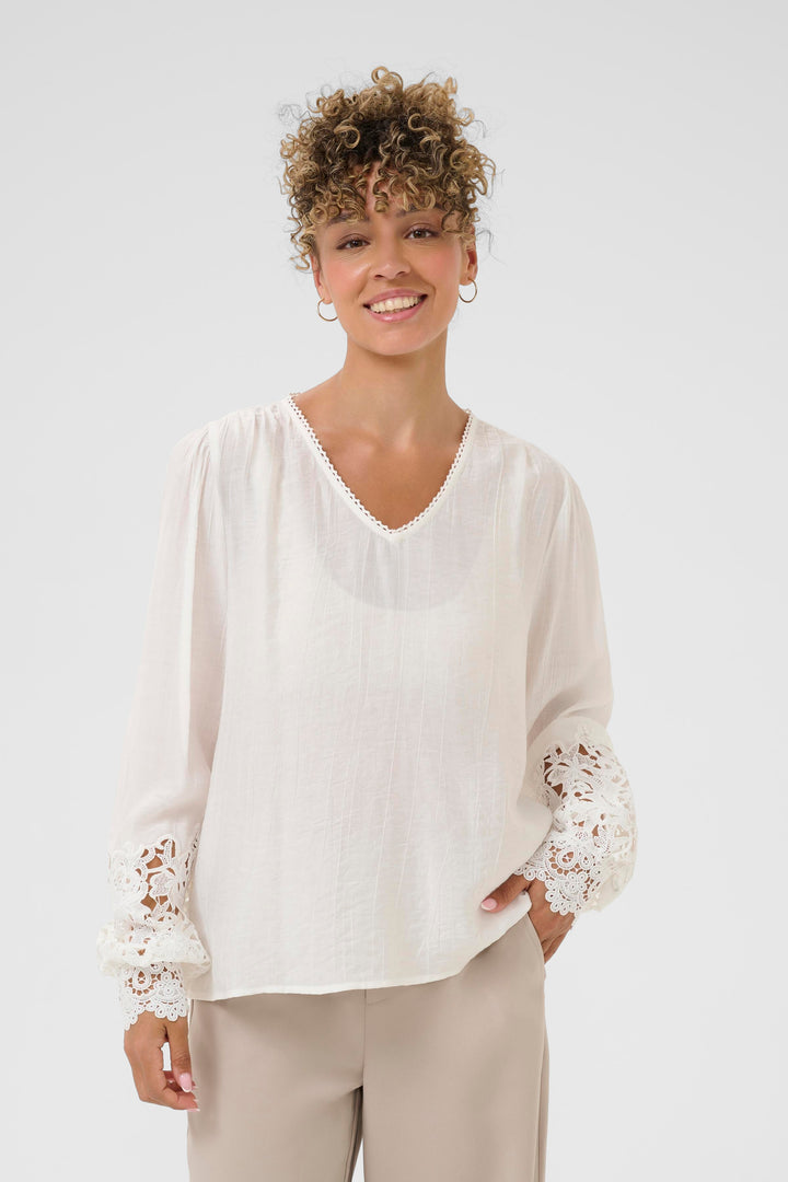 Blouse à manches longues Tina - Coupe ample
