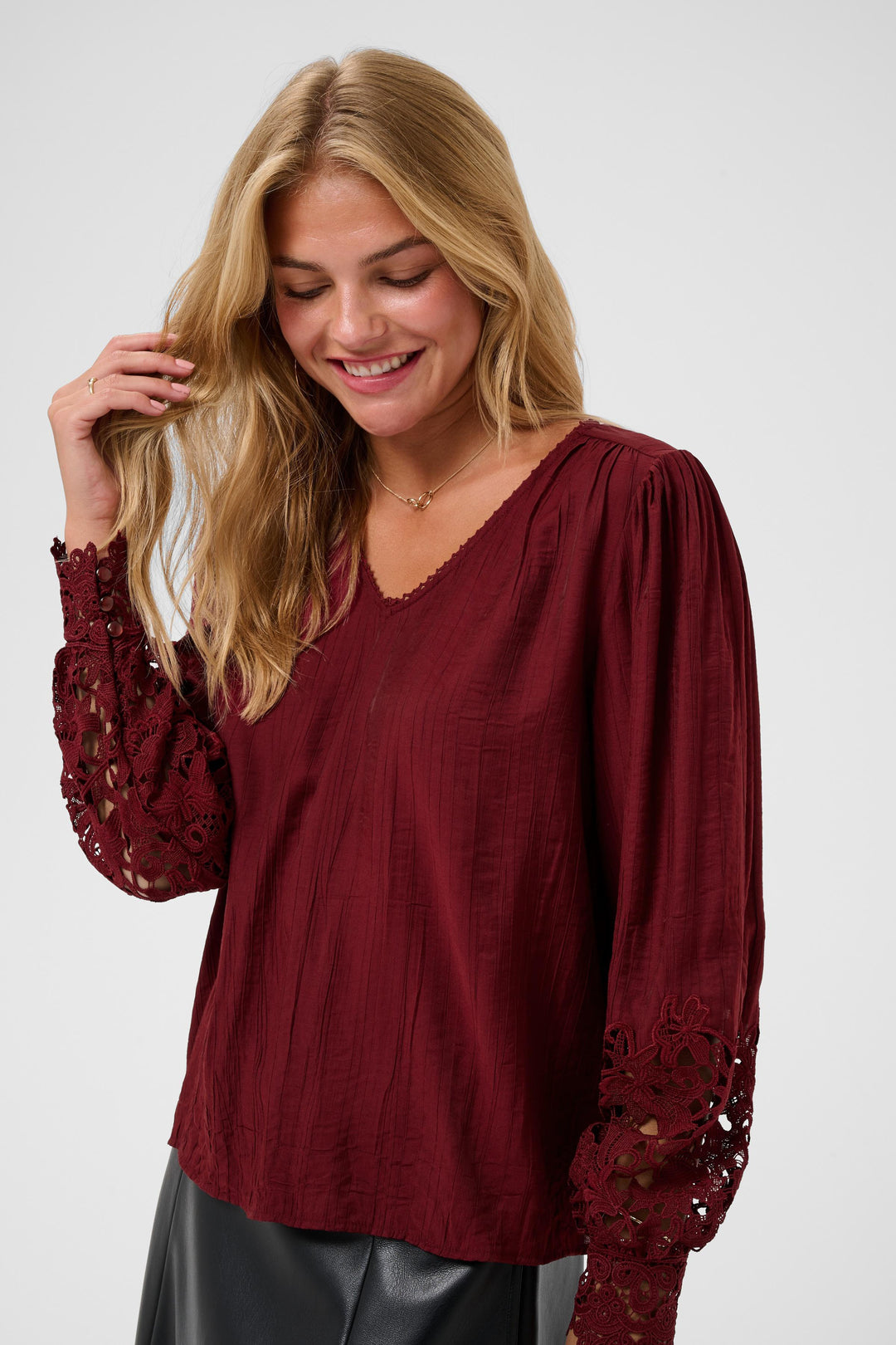 Blouse à manches longues Tina - Coupe ample