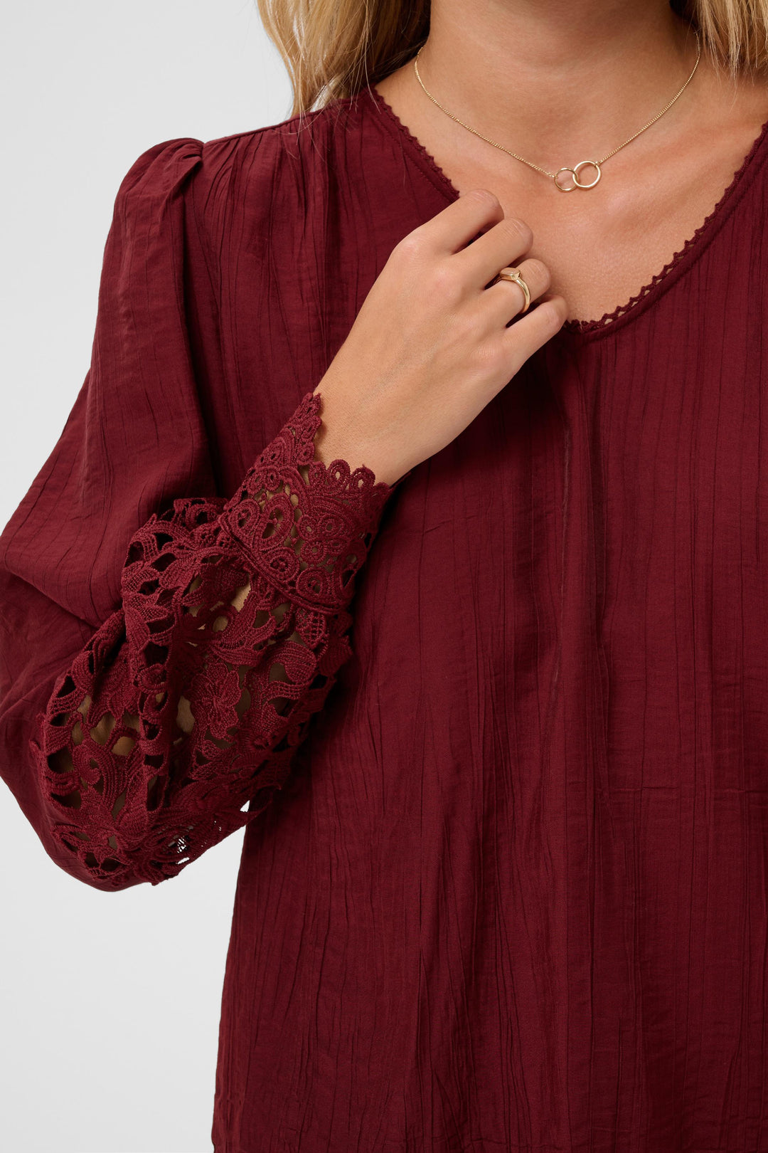 Blouse à manches longues Tina - Coupe ample