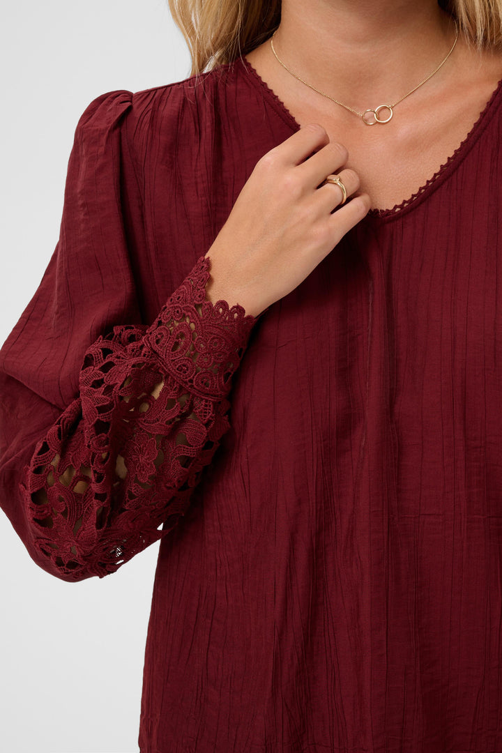 Blouse à manches longues Tina - Coupe ample