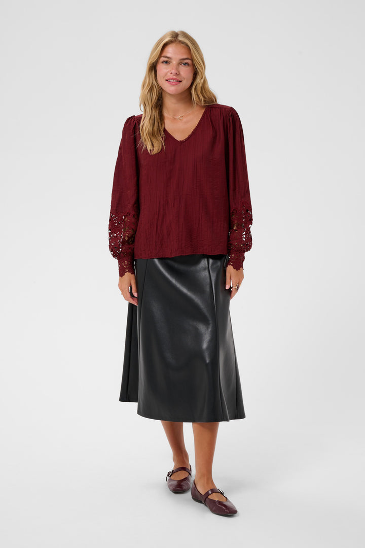 Blouse à manches longues Tina - Coupe ample