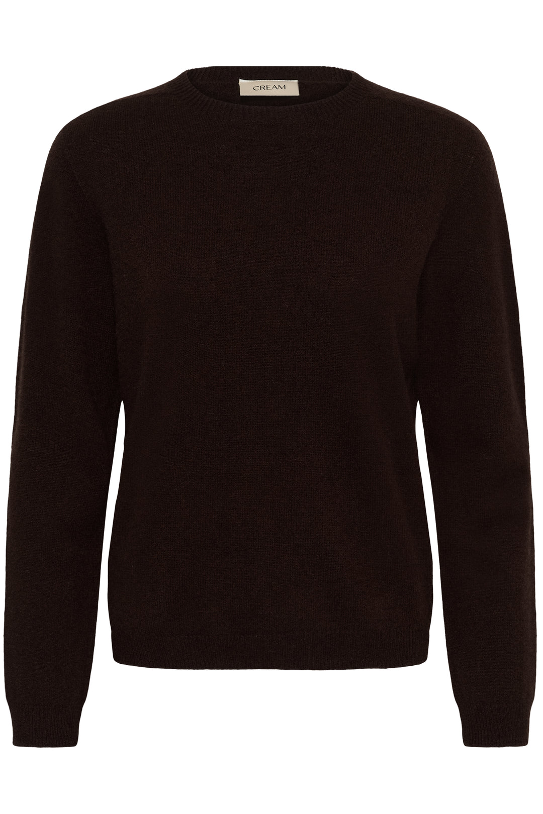 Pull en laine naturelle Mela - Col rond et coupe régulière