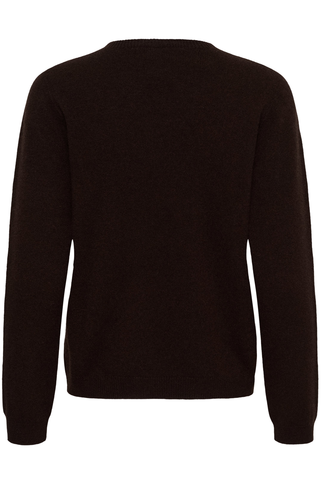 Pull en laine naturelle Mela - Col rond et coupe régulière