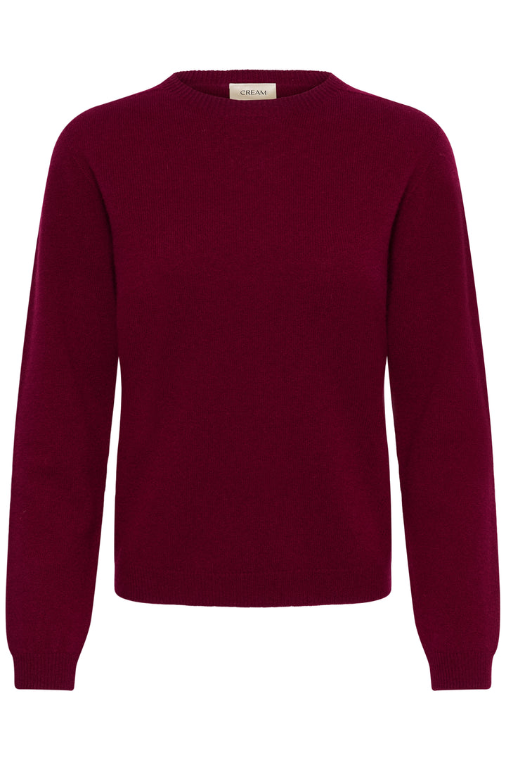 Pull en laine naturelle Mela - Col rond et coupe régulière