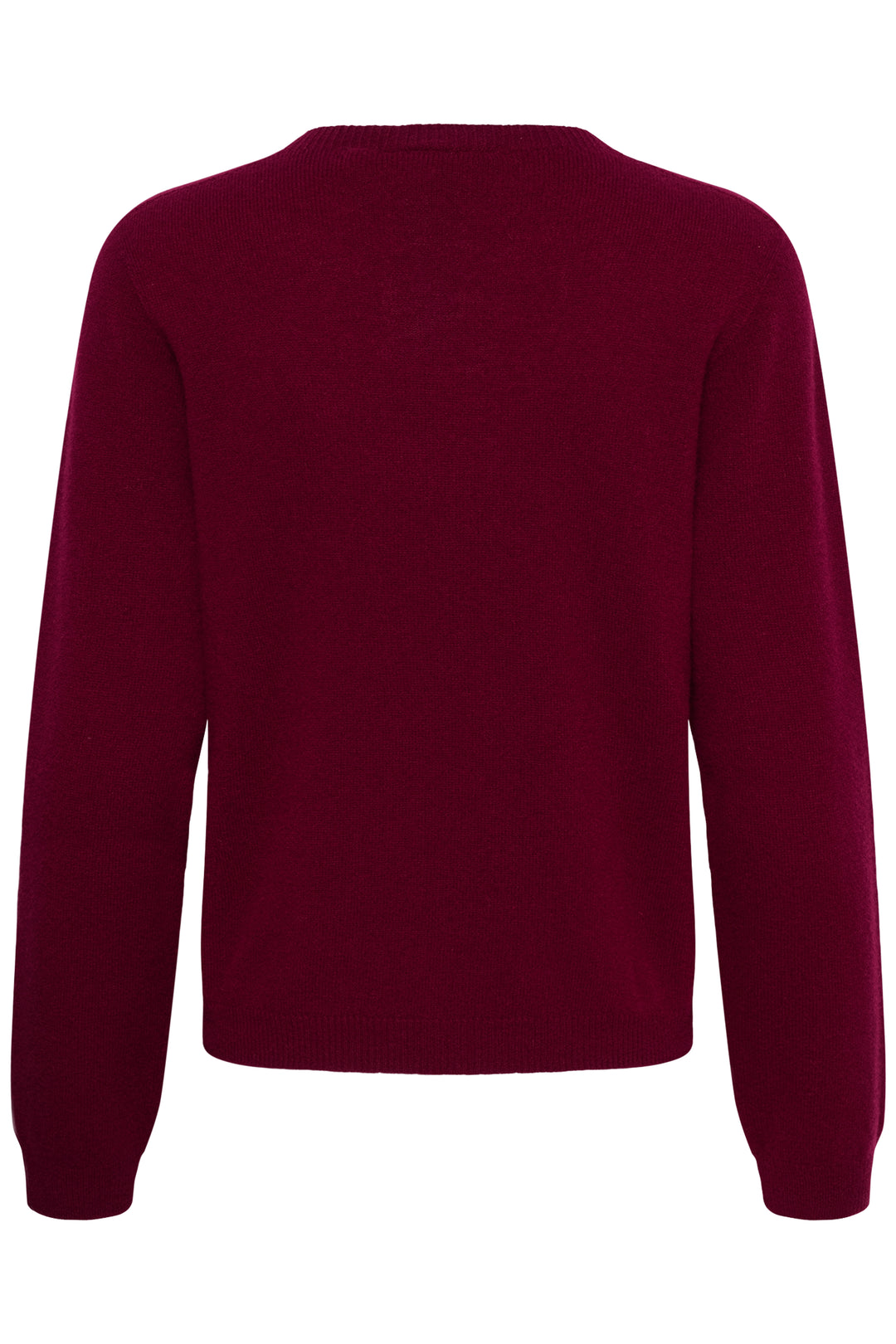 Pull en laine naturelle Mela - Col rond et coupe régulière