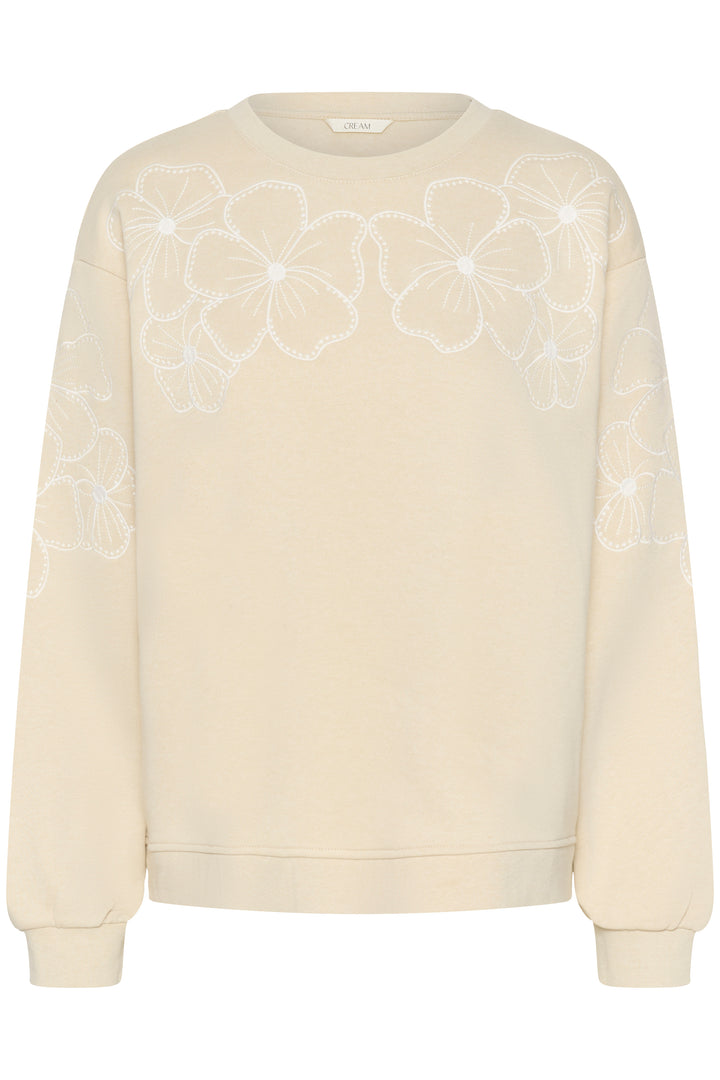 Chandail à broderies florales Daria