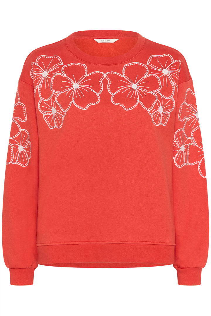 Chandail à broderies florales Daria