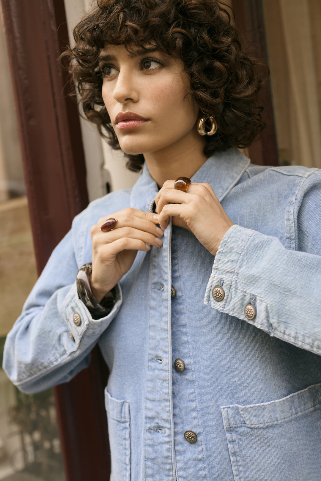 Veste décontractée en velours côtelé Rafael