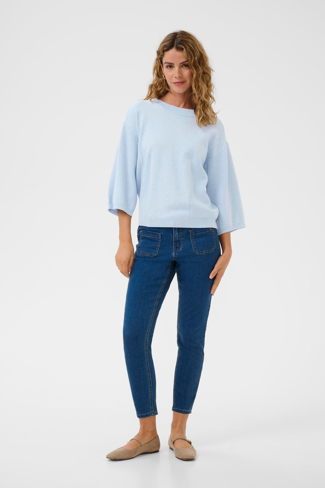 Chandail manche trois-quarts Dela