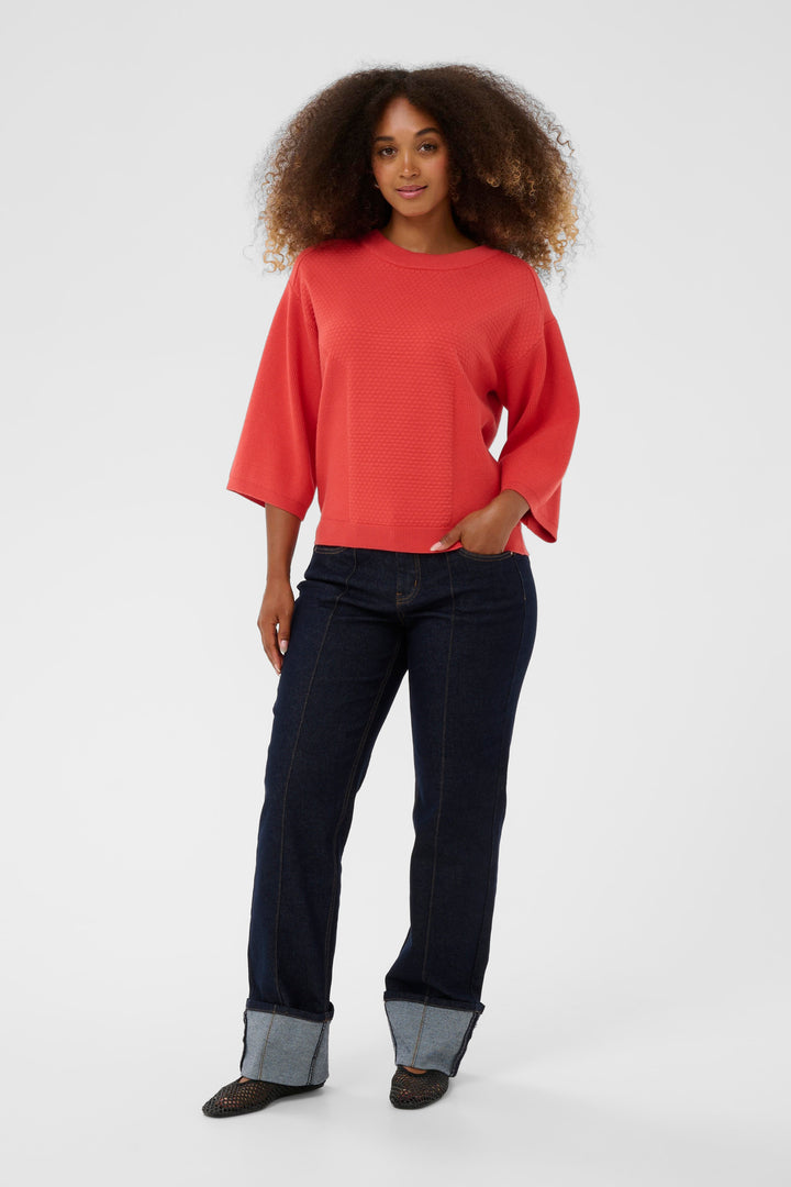 Chandail manche trois-quarts Dela