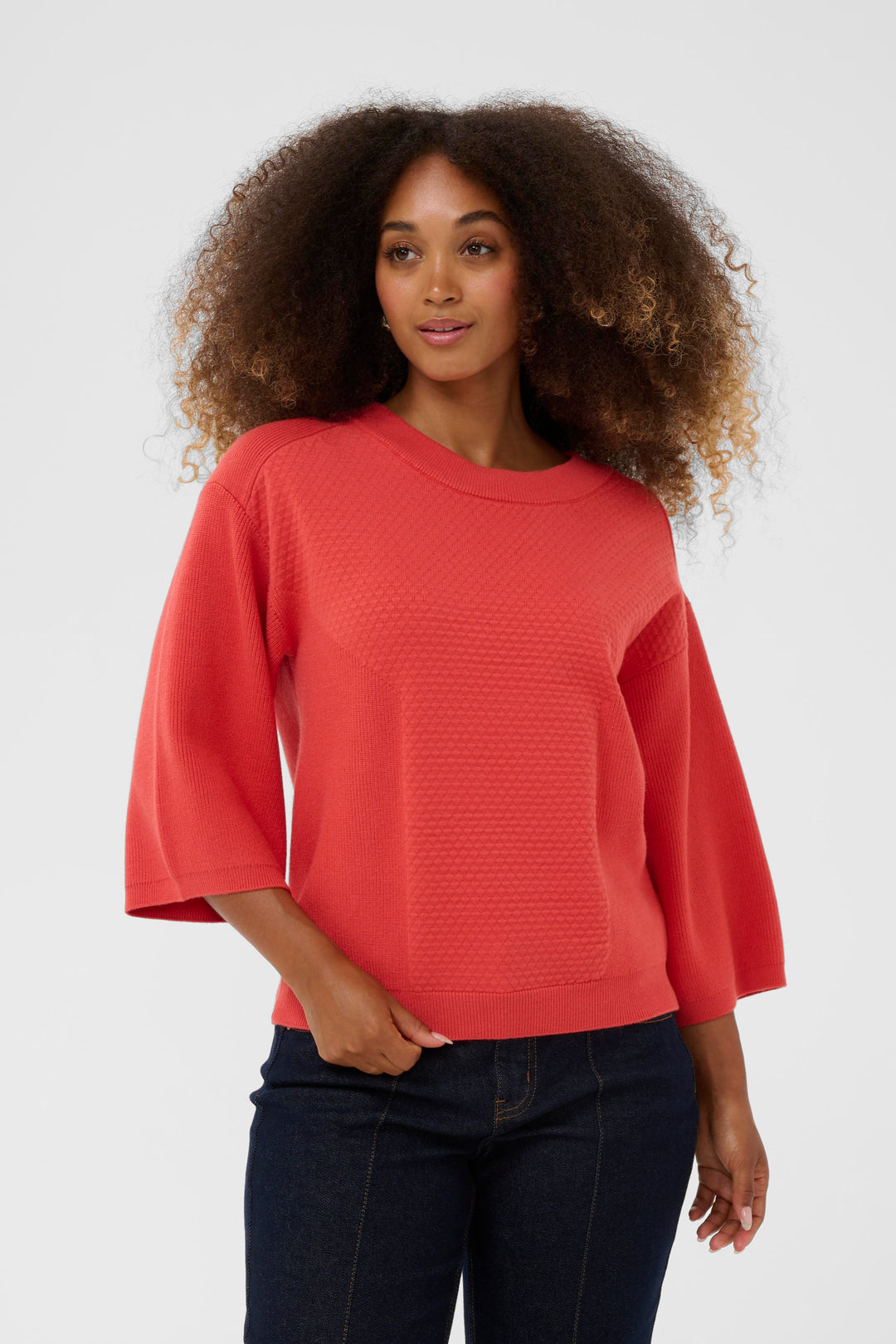 Chandail manche trois-quarts Dela