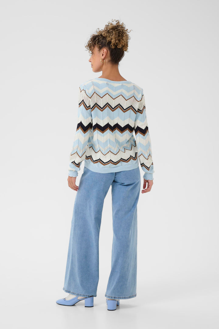 Cardigan zigzag Netes