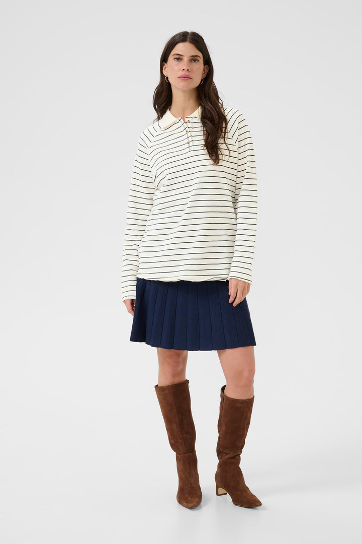 Chandail polo manches longues Verma