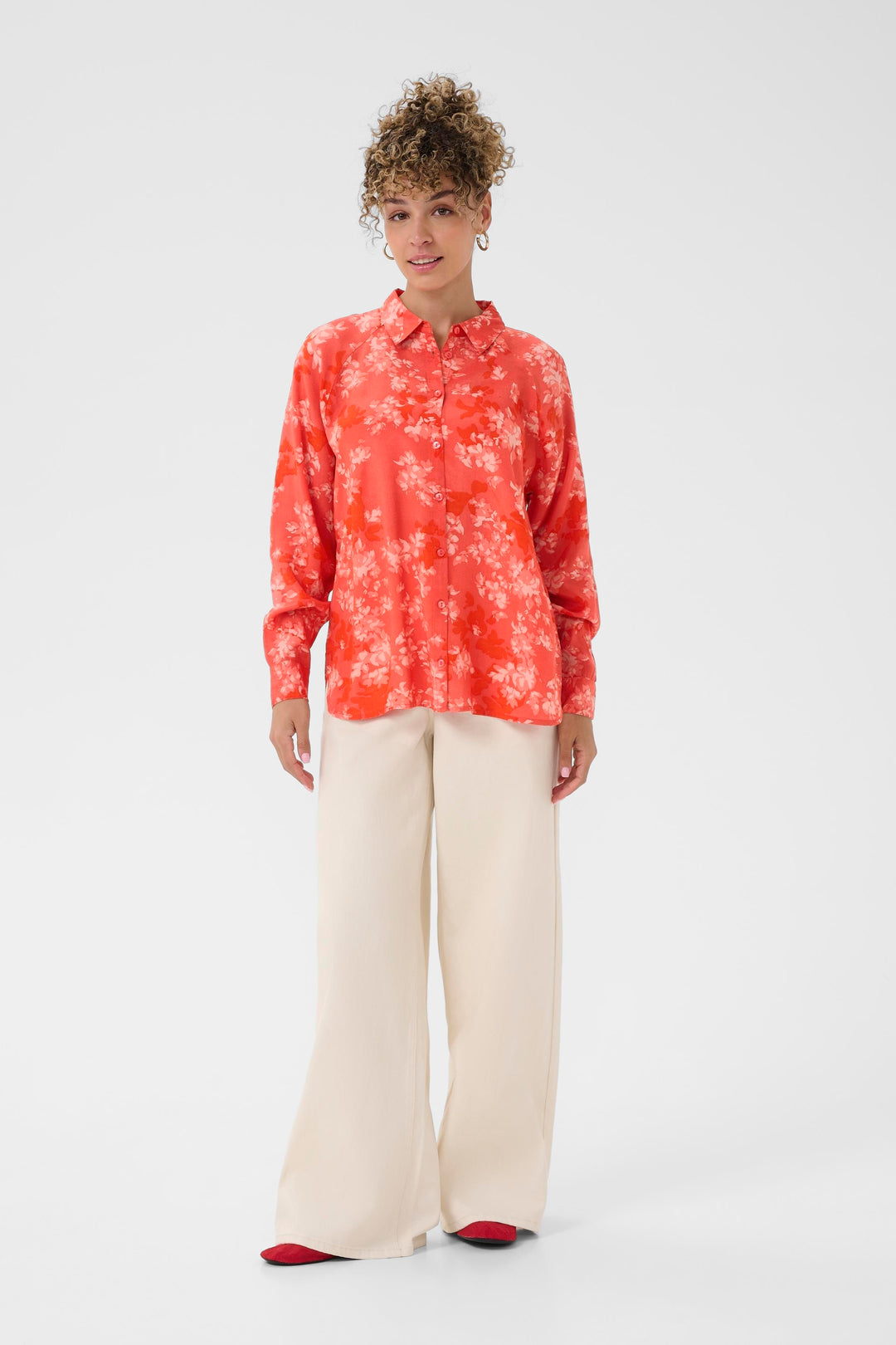 Blouse à motif floral Beatrice