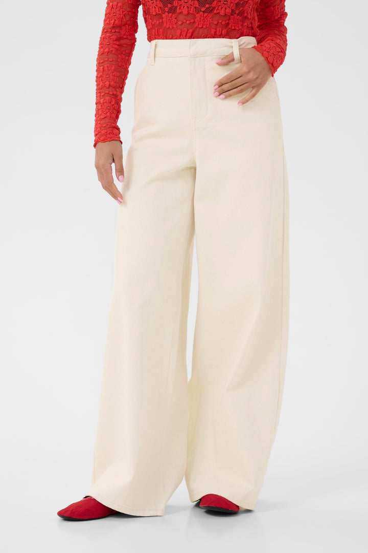 Pantalon taille haute Visti