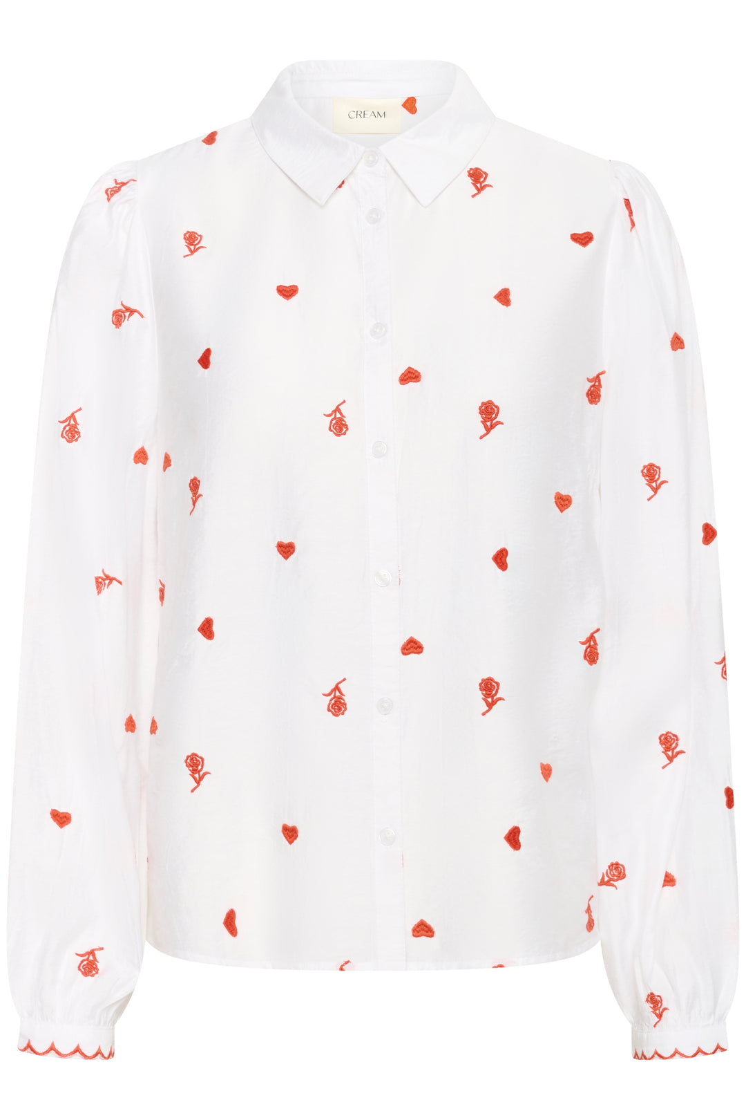 Blouse à broderies délicates Jeanne