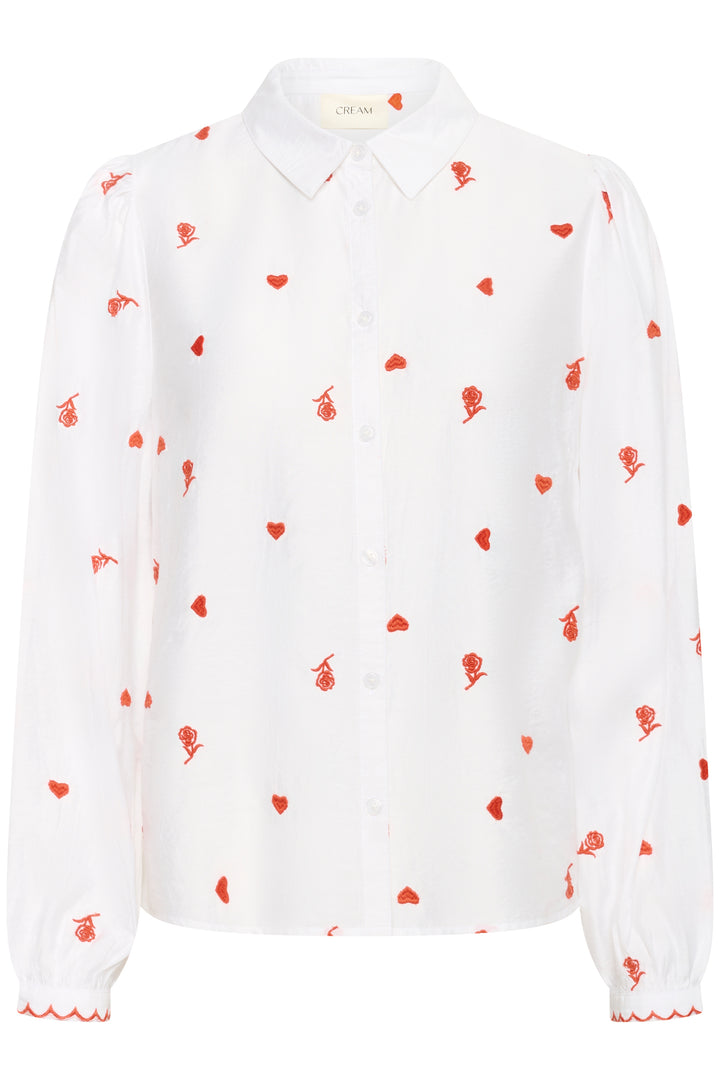 Blouse à broderies délicates Jeanne