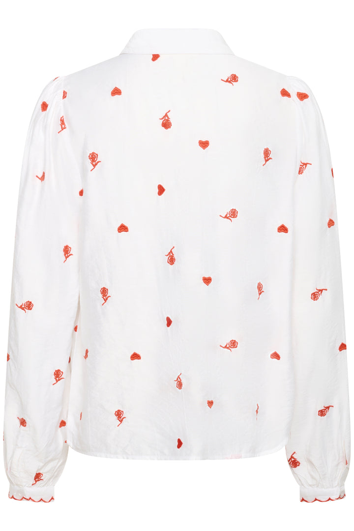 Blouse à broderies délicates Jeanne