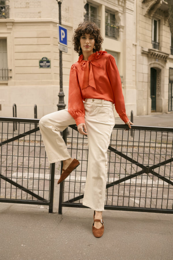 Jeans coupe droite décontractée Natalia