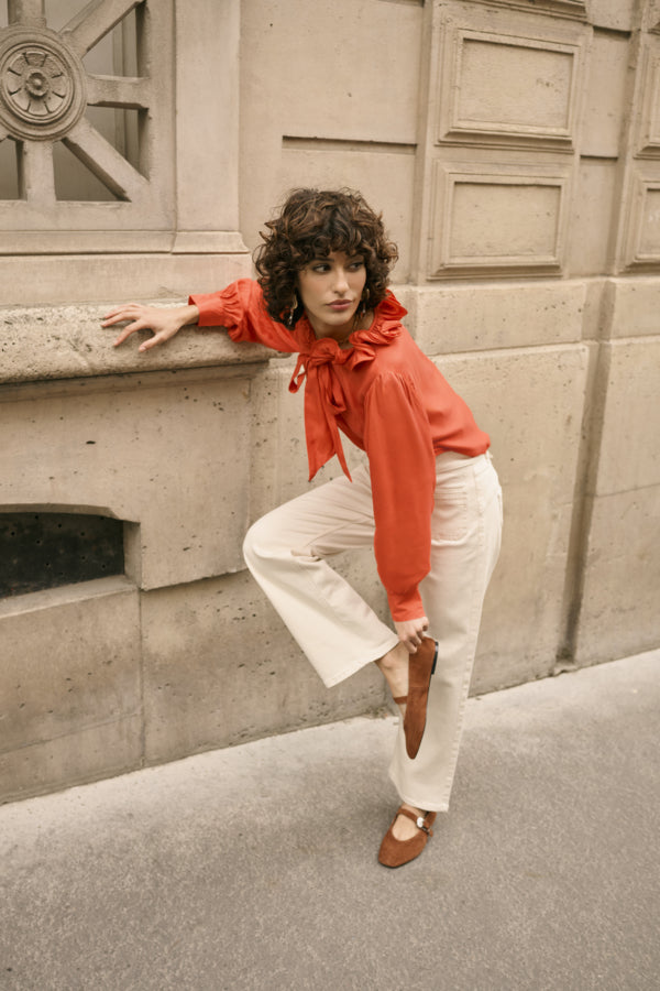 Jeans coupe droite décontractée Natalia