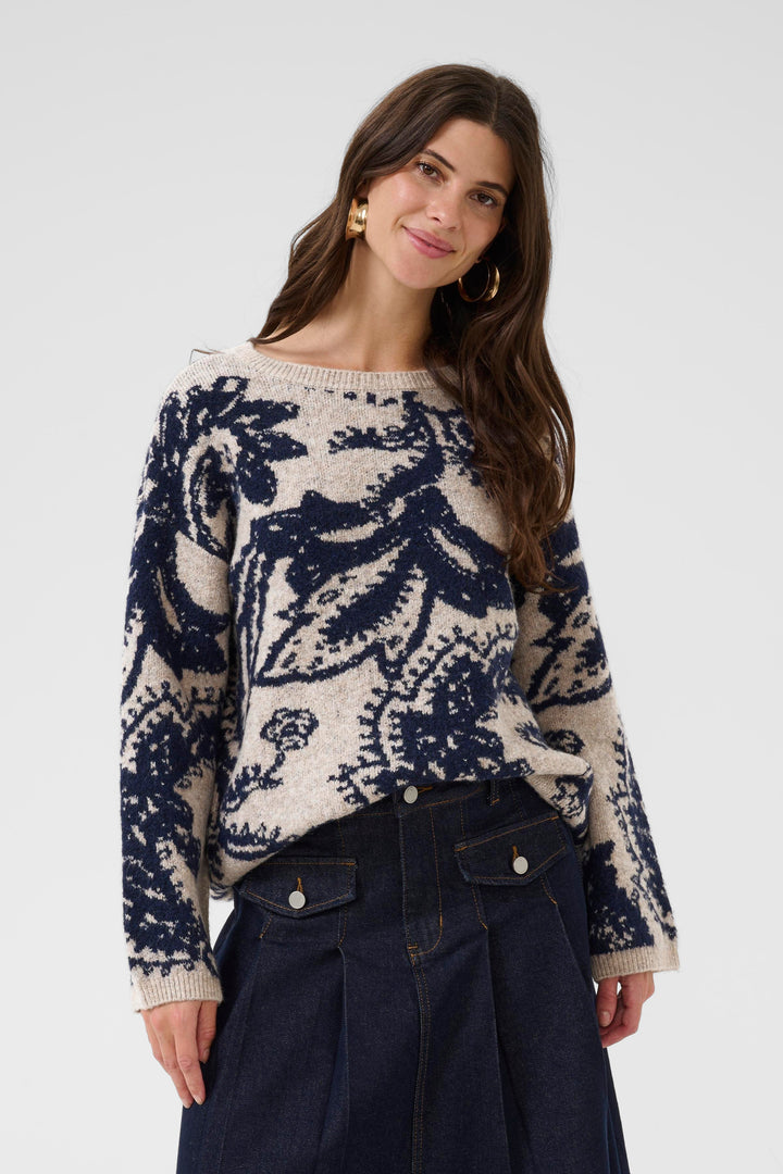 Chandail doux à coupe décontractée Temikka