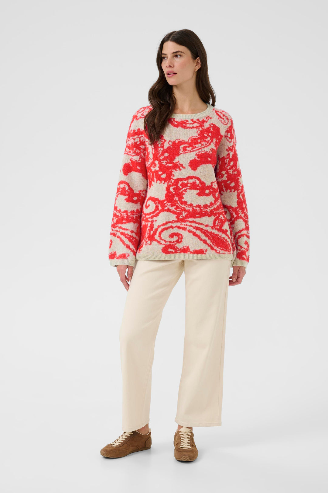 Chandail doux à coupe décontractée Temikka