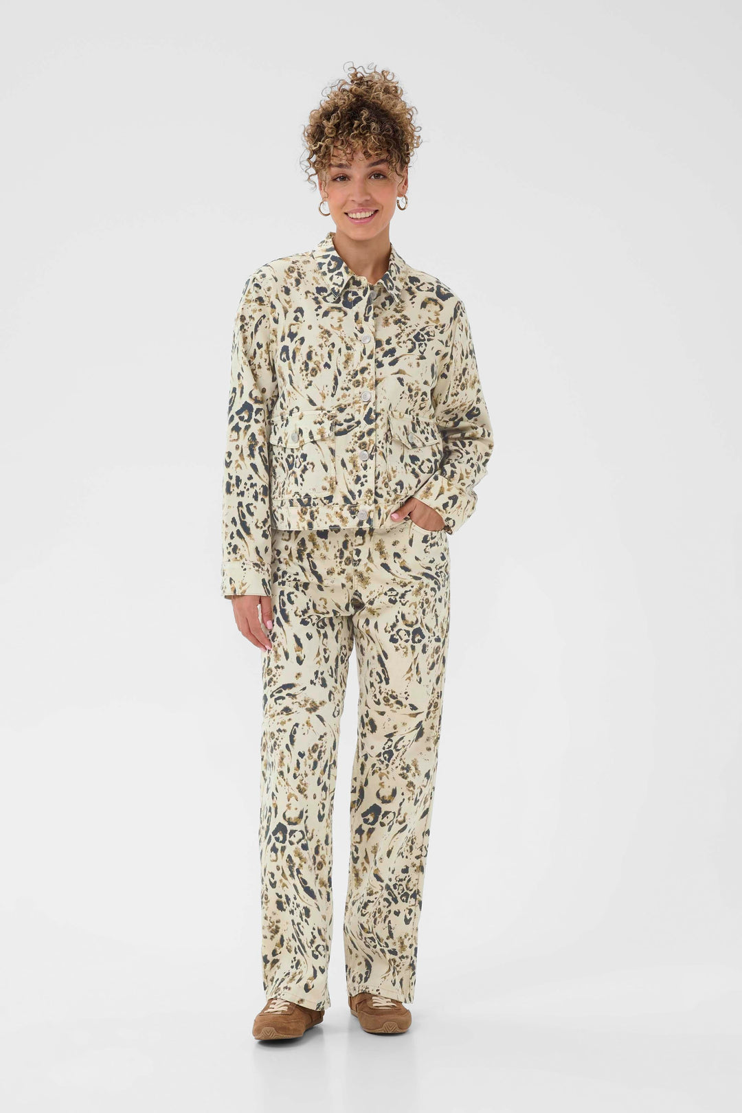 Jean droit imprimé Suma