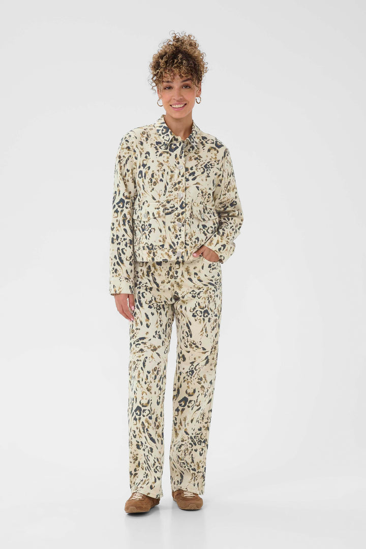 Jean droit imprimé Suma