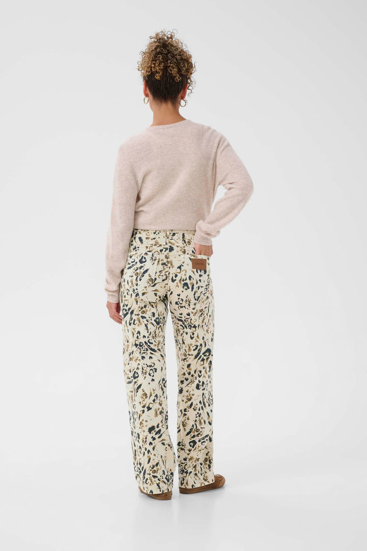 Jean droit imprimé Suma