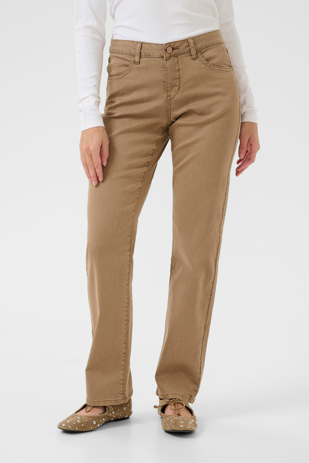 Pantalon droit classique Coco fit Sophia