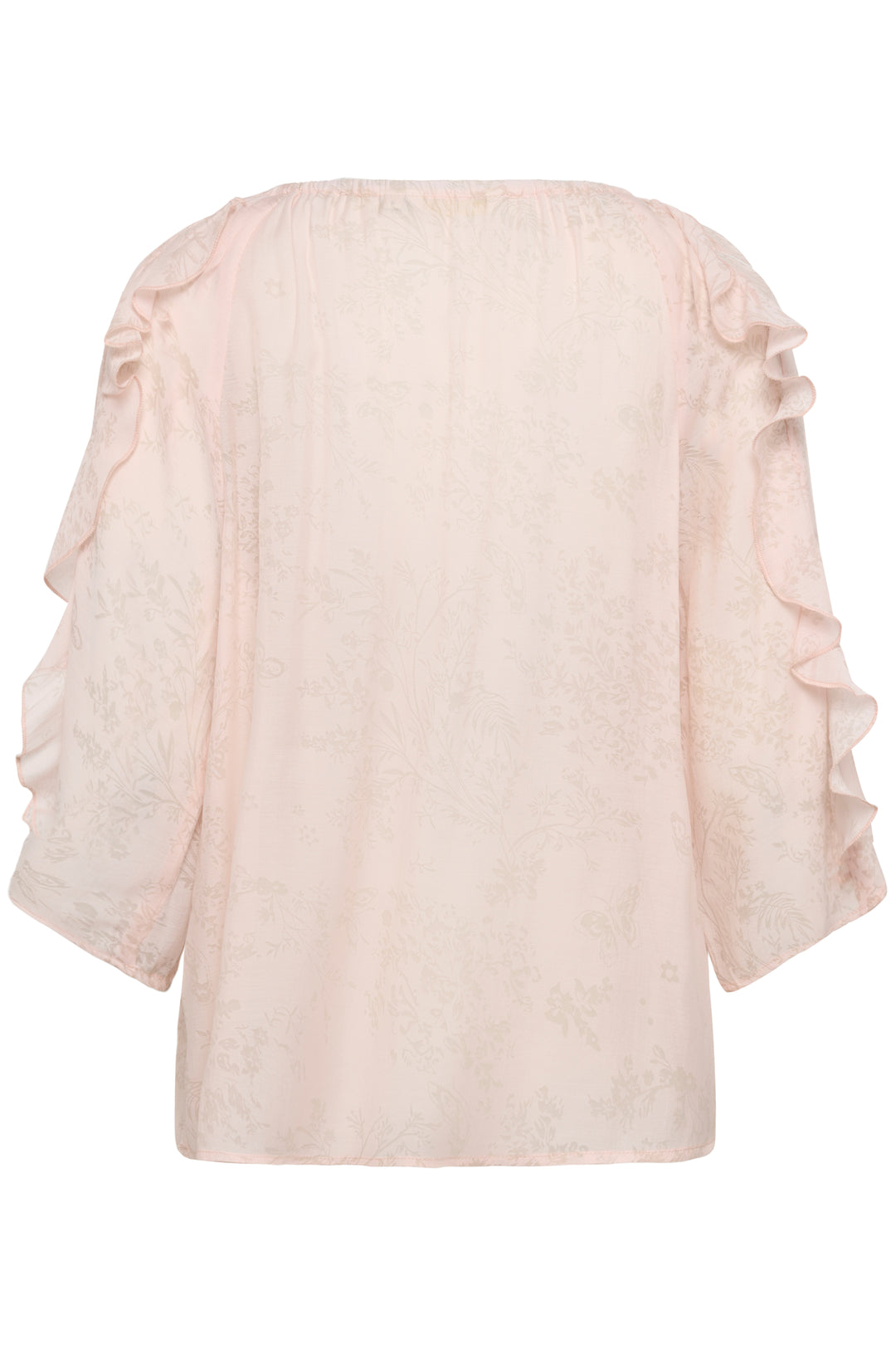 Blouse en viscose et lyocell Amy - Manches longues à volants