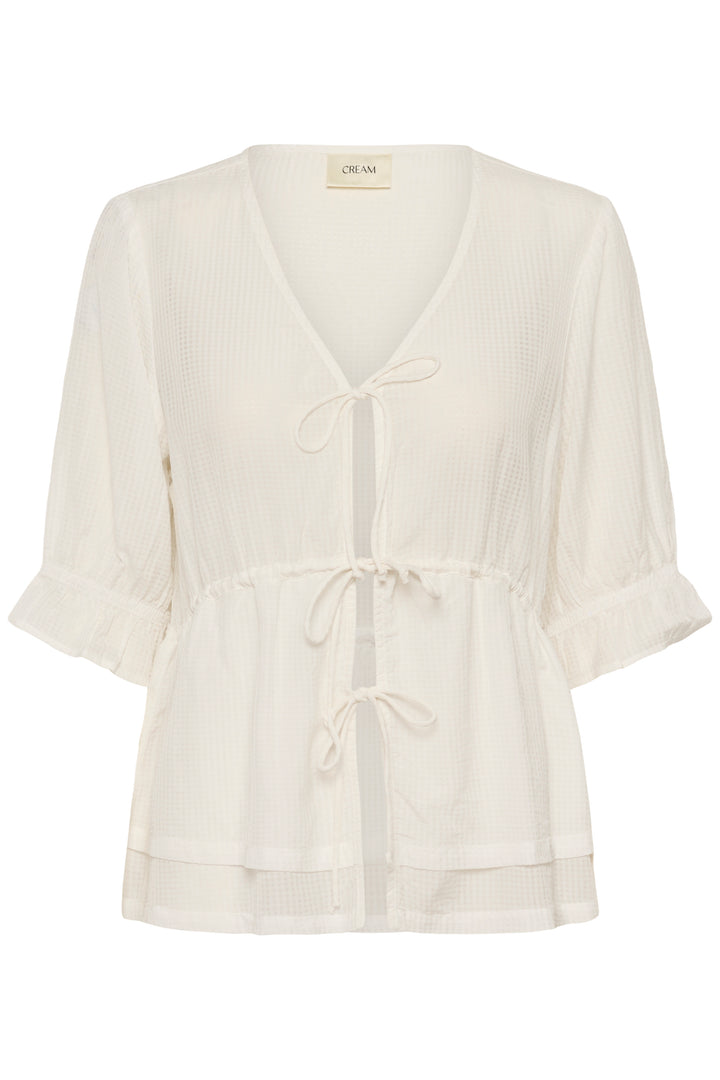 Blouse manches longues Almira - Détails ajustables