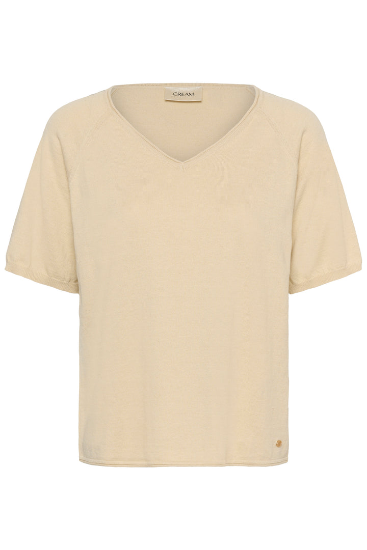 Pull tricoté à coupe ample Romane – Coton et lin