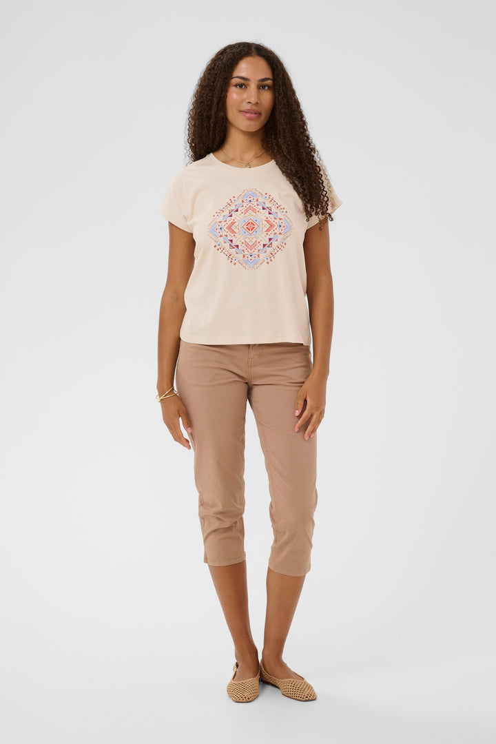 T-shirt en coton Wrikki - Motif aztèque