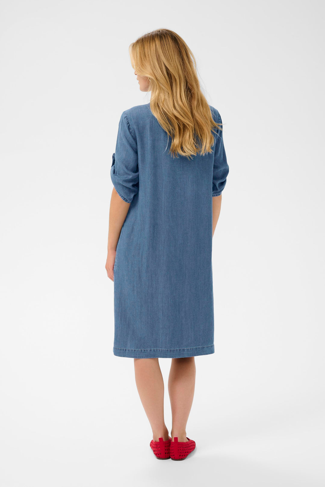 Robe droite en lyocell Molly - Coupe droite