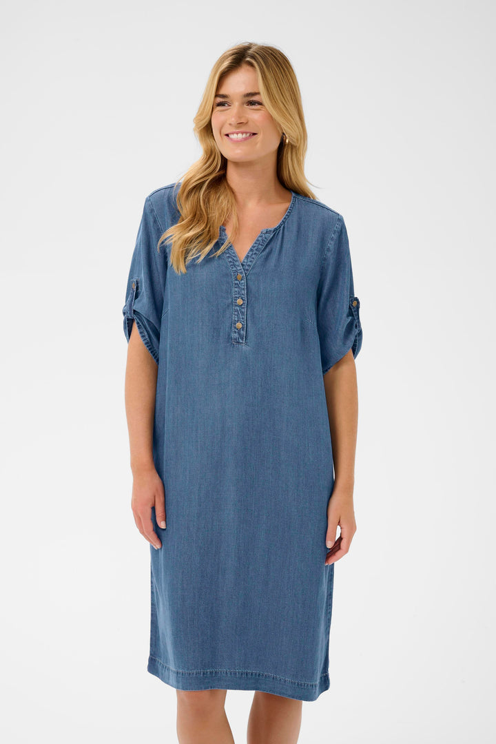Robe droite en lyocell Molly - Coupe droite