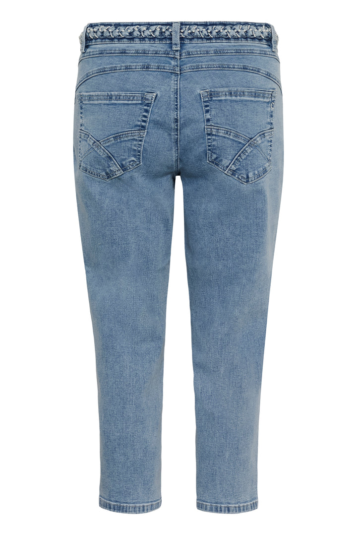 Jean 3/4 en denim Grazie Coco Fit