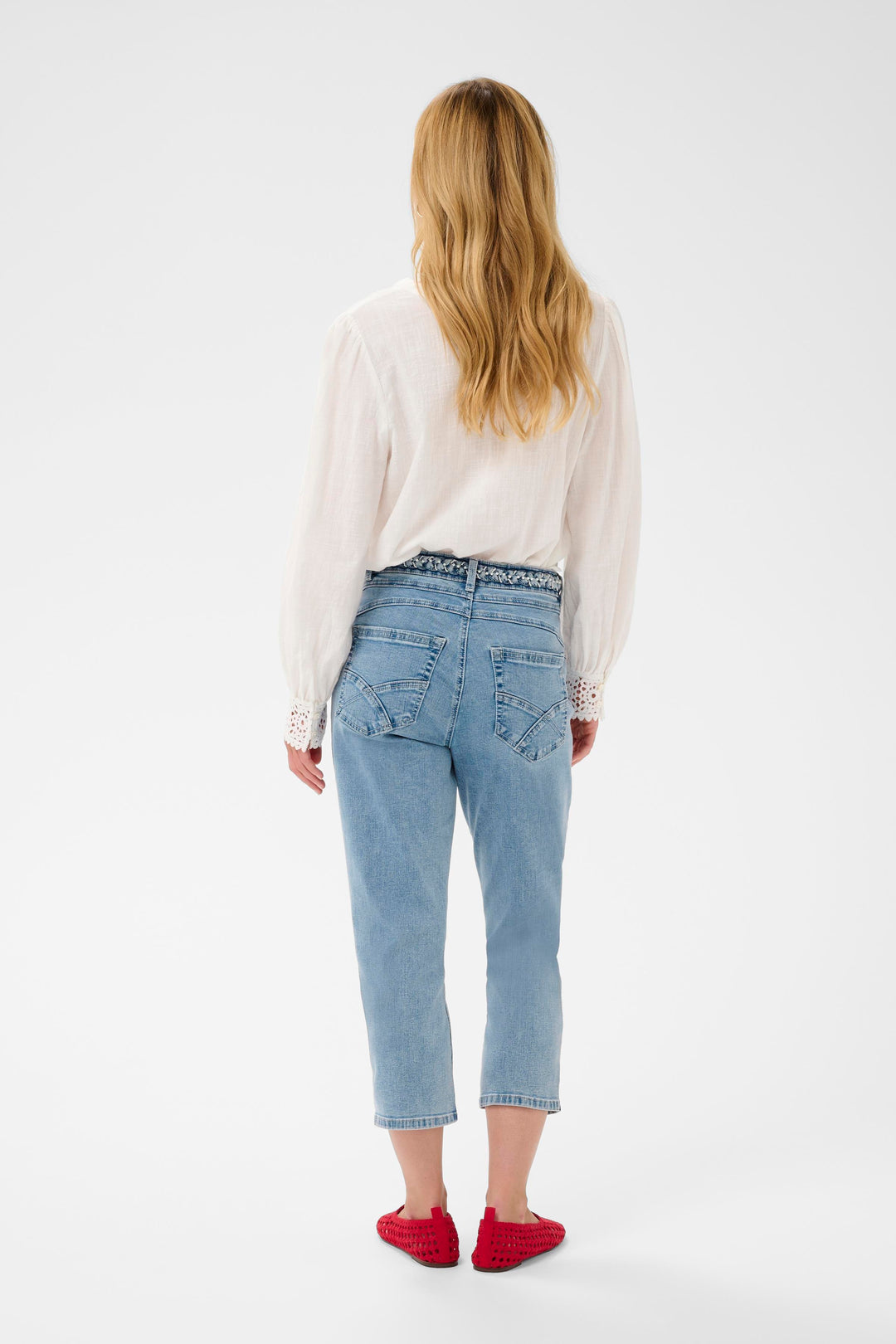 Jean 3/4 en denim Grazie Coco Fit