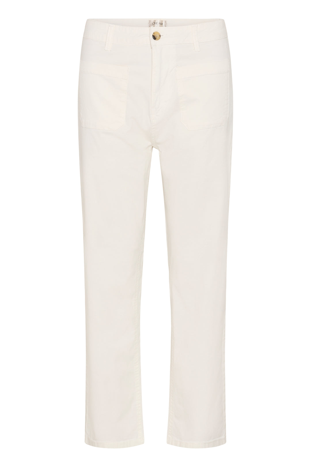 7/8 Berta Trousers - Audrey Fit - Stretch Cotton and High Waist