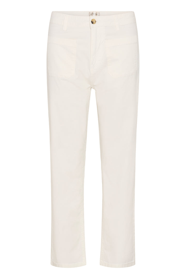 7/8 Berta Trousers - Audrey Fit - Stretch Cotton and High Waist