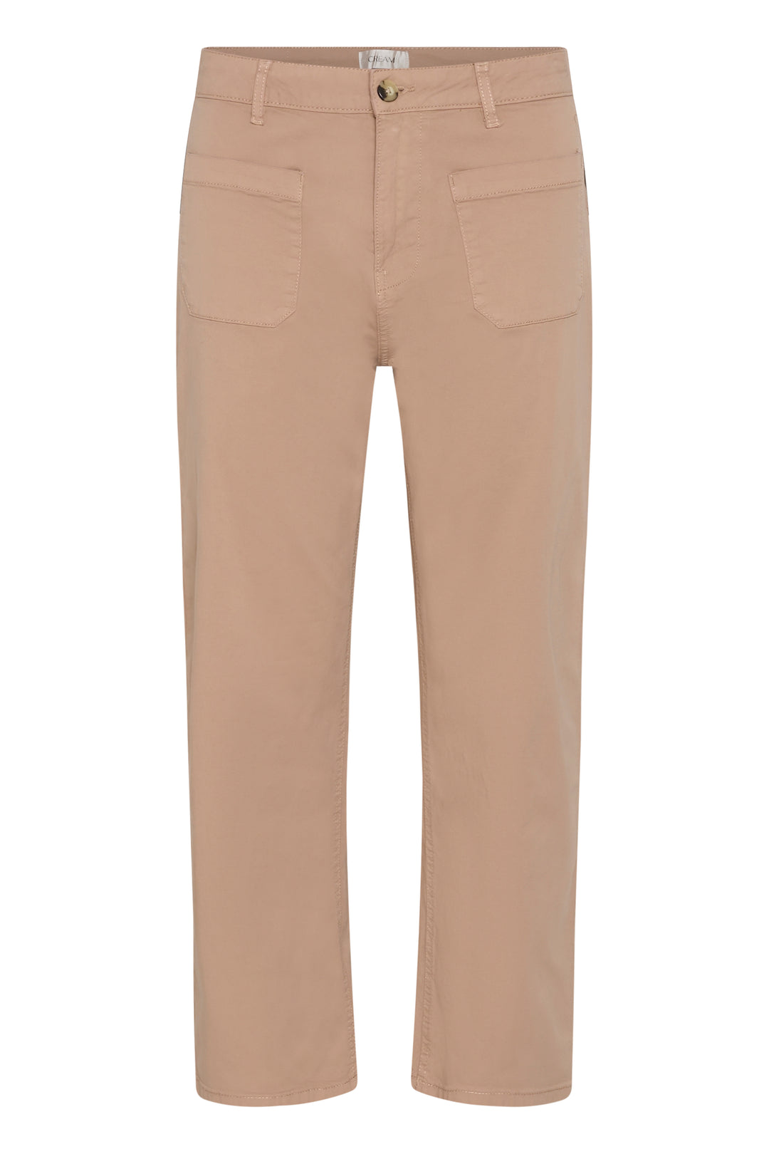 7/8 Berta Trousers - Audrey Fit - Stretch Cotton and High Waist