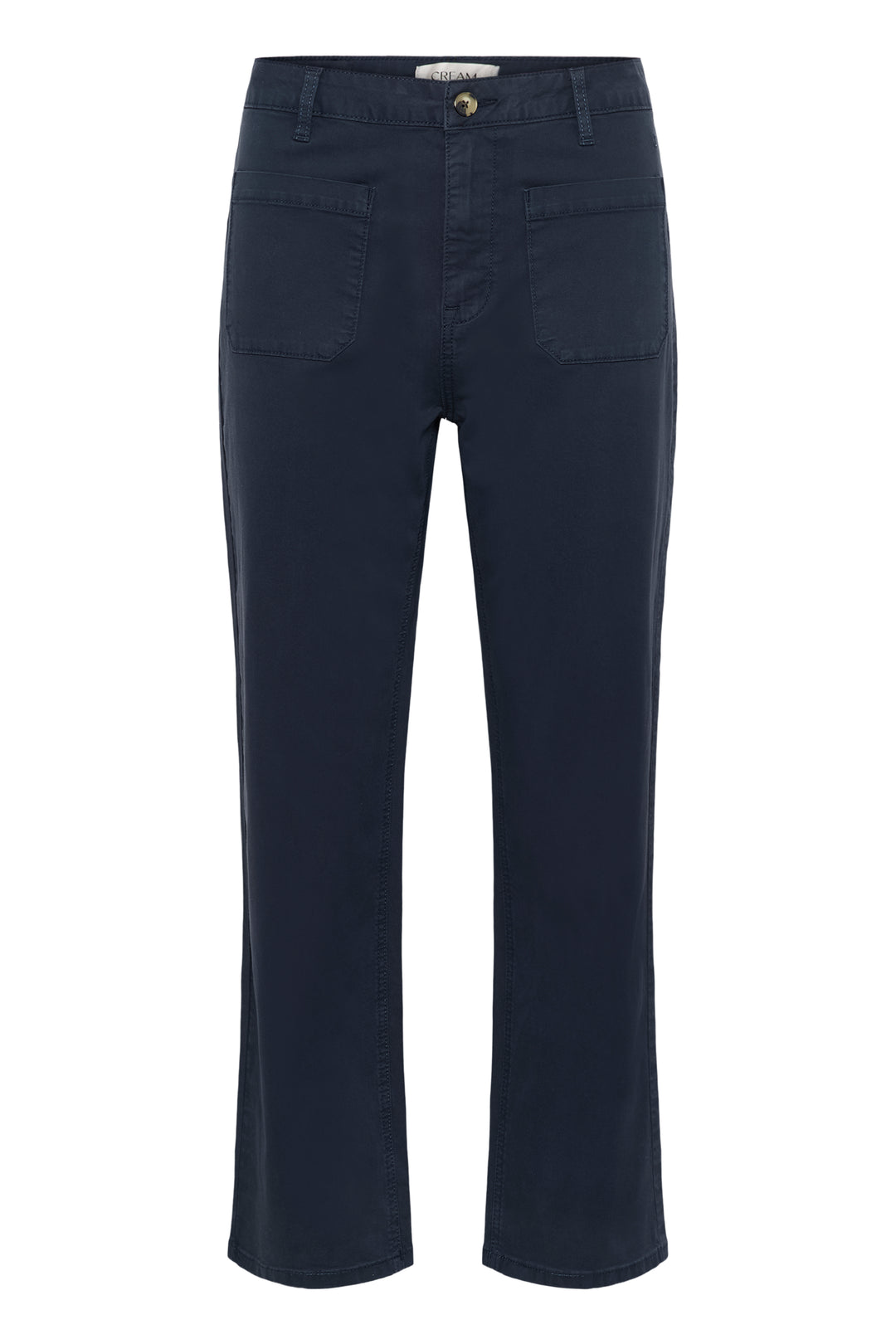 7/8 Berta Trousers - Audrey Fit - Stretch Cotton and High Waist