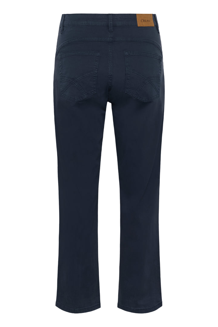 7/8 Berta Trousers - Audrey Fit - Stretch Cotton and High Waist