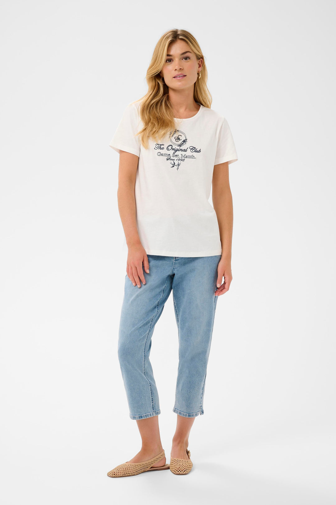 T-shirt en coton à imprimés Joliy - Modèles variés