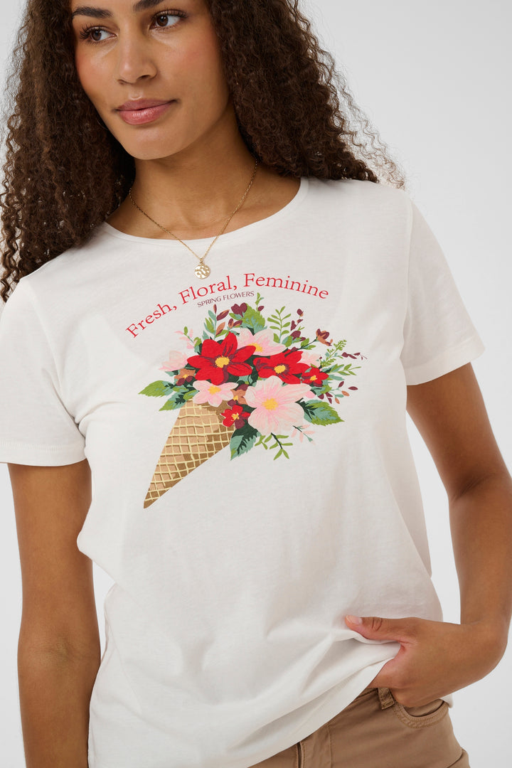 T-shirt en coton à imprimés Joliy - Modèles variés