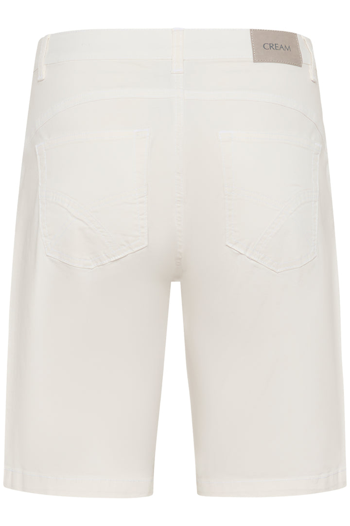 Short ajusté en coton extensible Berta - Coupe droite structurée CocoFit