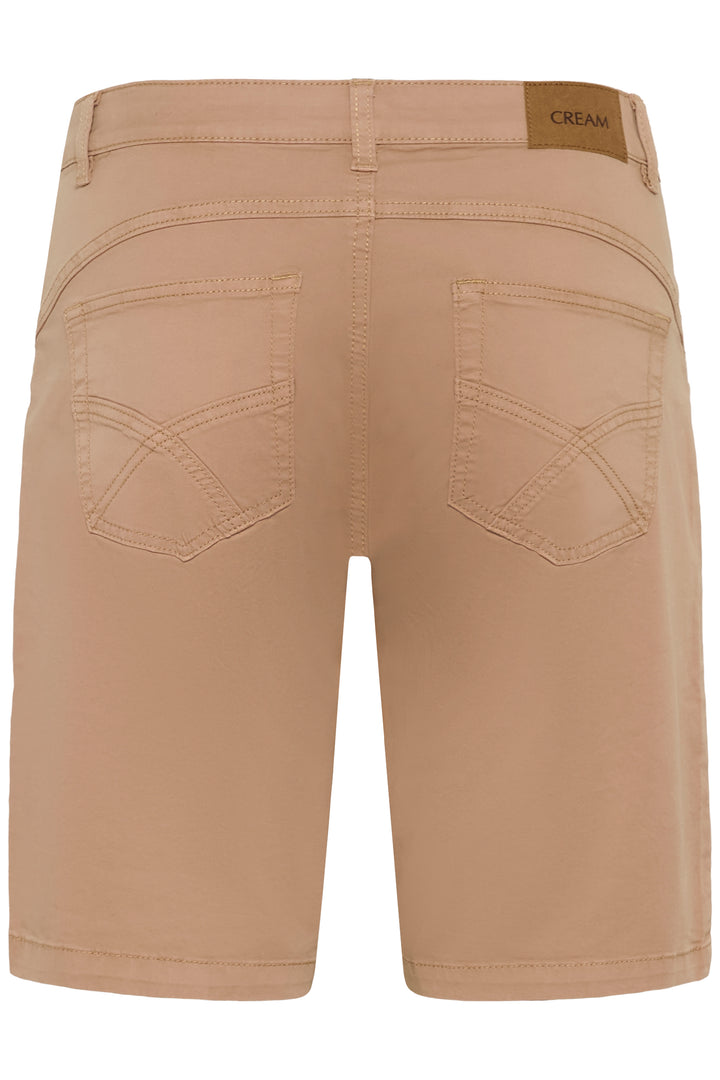 Short ajusté en coton extensible Berta - Coupe droite structurée CocoFit