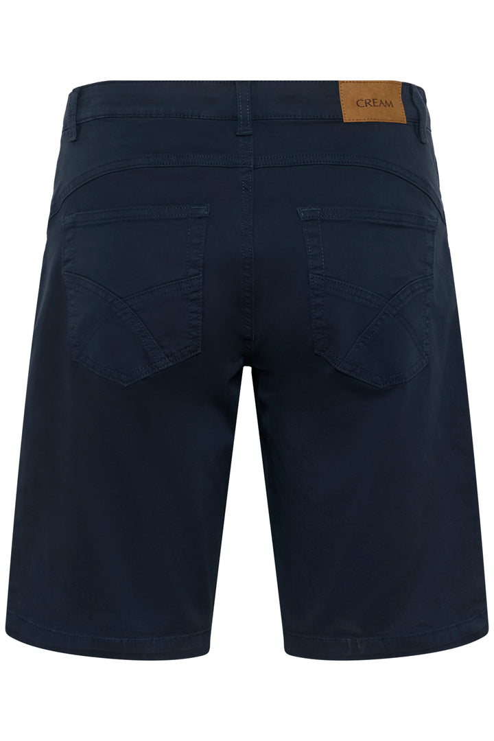 Short ajusté en coton extensible Berta - Coupe droite structurée CocoFit